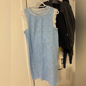 Lilly Pulitzer Agee Dress Striped Sleeveless